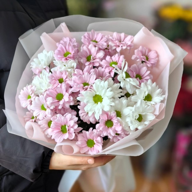 Букет цветов "Хрустальный"